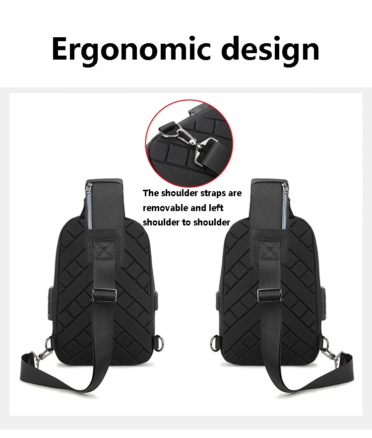 ALIENCROSS® Anti-Theft Chest Bag