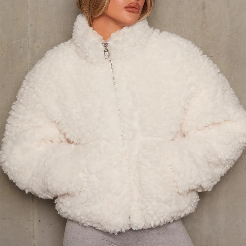 Cozy Lamb Wool Coat