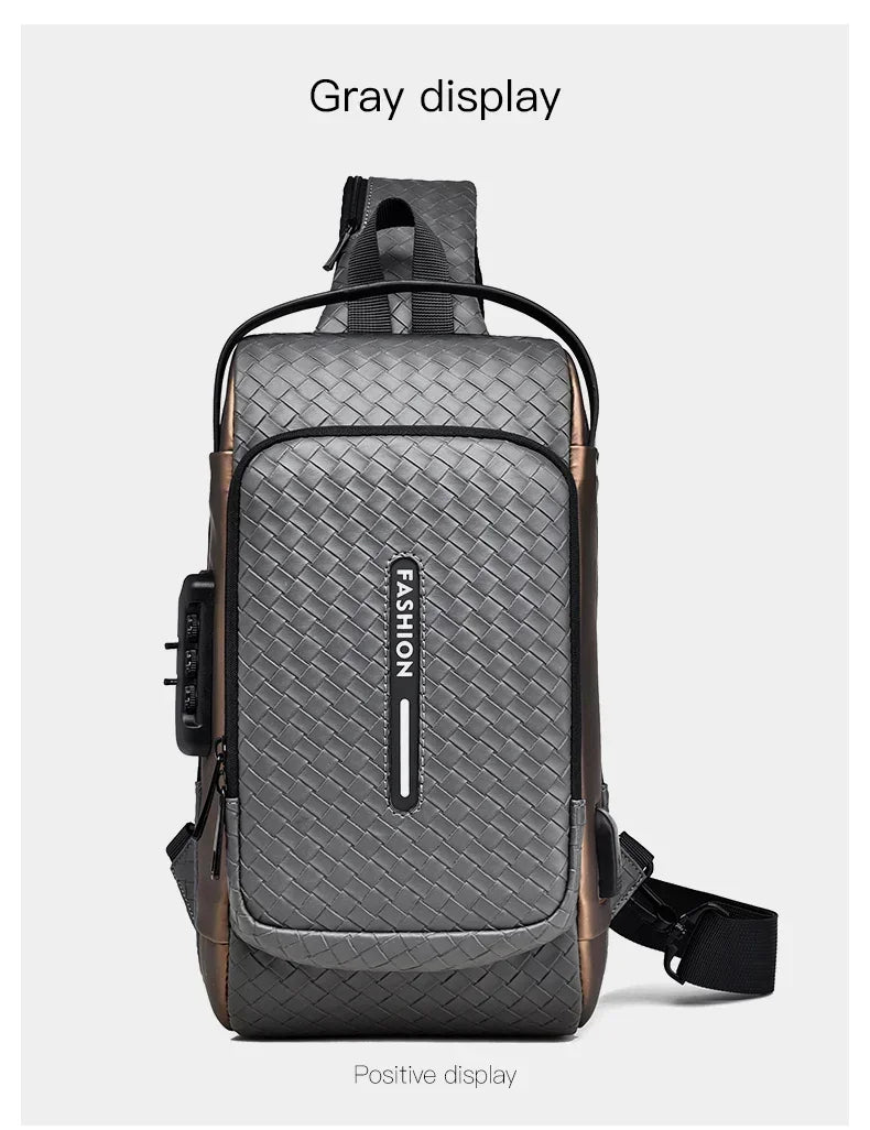 UrbanGuard™ WeaveSafe Sling Bag