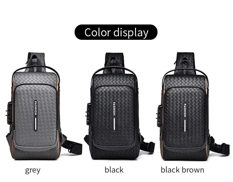 UrbanGuard™ WeaveSafe Sling Bag