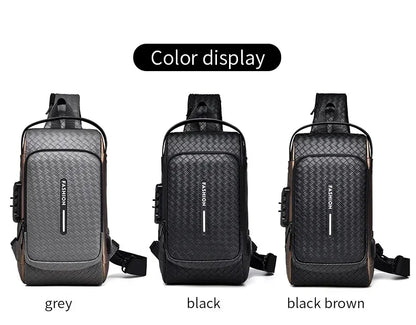 UrbanGuard™ WeaveSafe Sling Bag