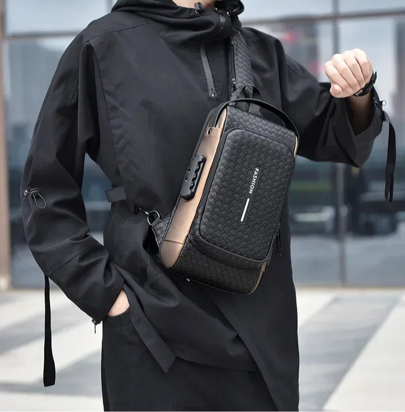 UrbanGuard™ WeaveSafe Sling Bag