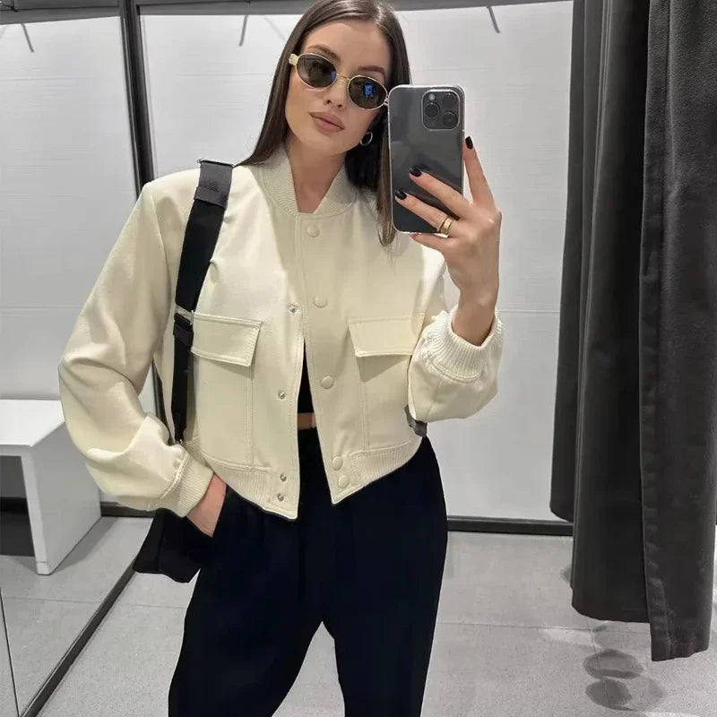 Classic Bomber Jacket Women