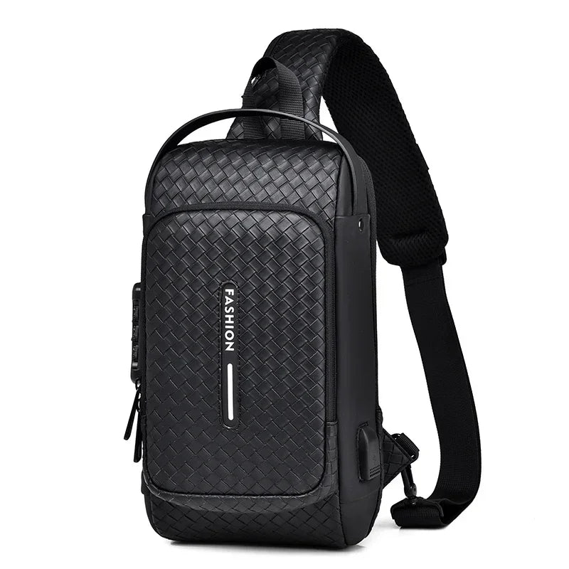 UrbanGuard™ WeaveSafe Sling Bag