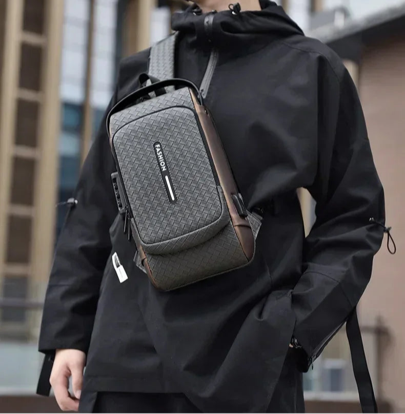 UrbanGuard™ WeaveSafe Sling Bag