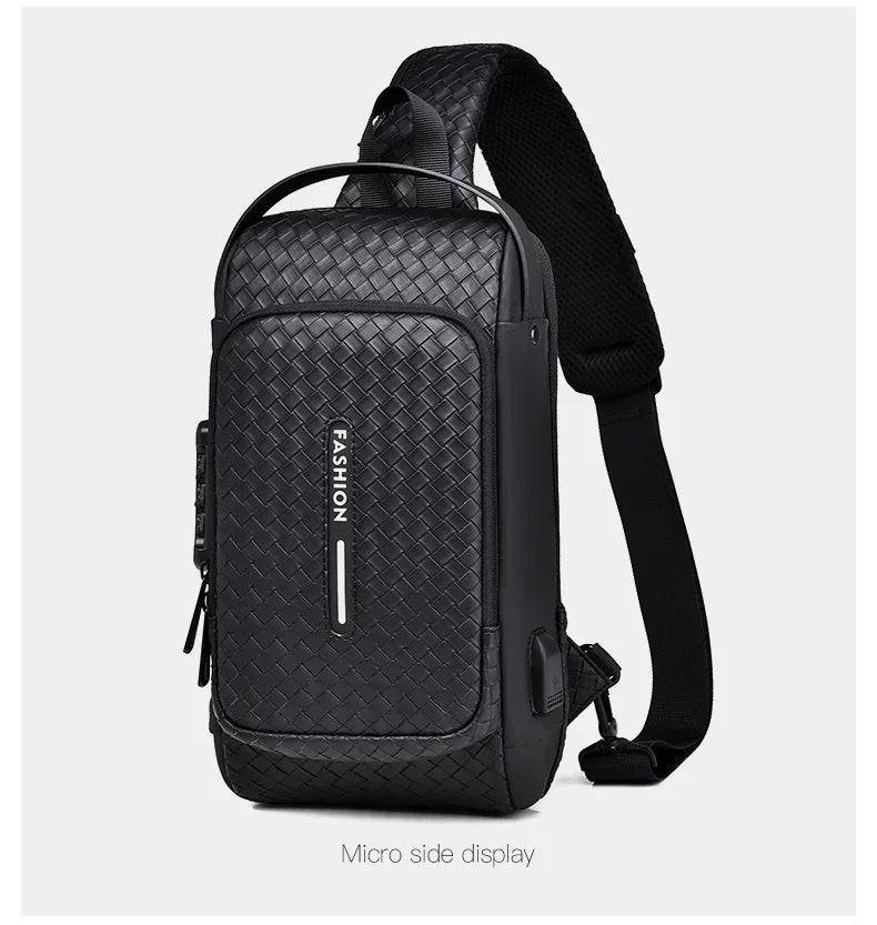 UrbanGuard™ WeaveSafe Sling Bag