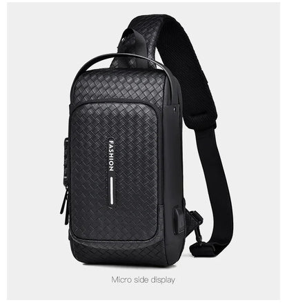 UrbanGuard™ WeaveSafe Sling Bag