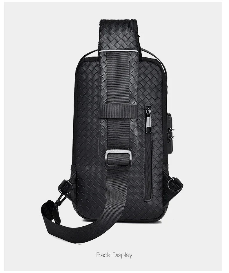UrbanGuard™ WeaveSafe Sling Bag