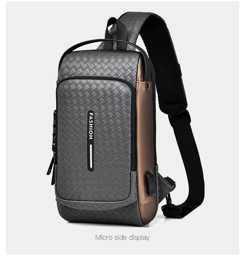 UrbanGuard™ WeaveSafe Sling Bag