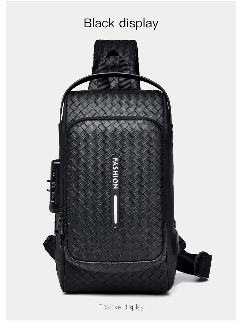 UrbanGuard™ WeaveSafe Sling Bag