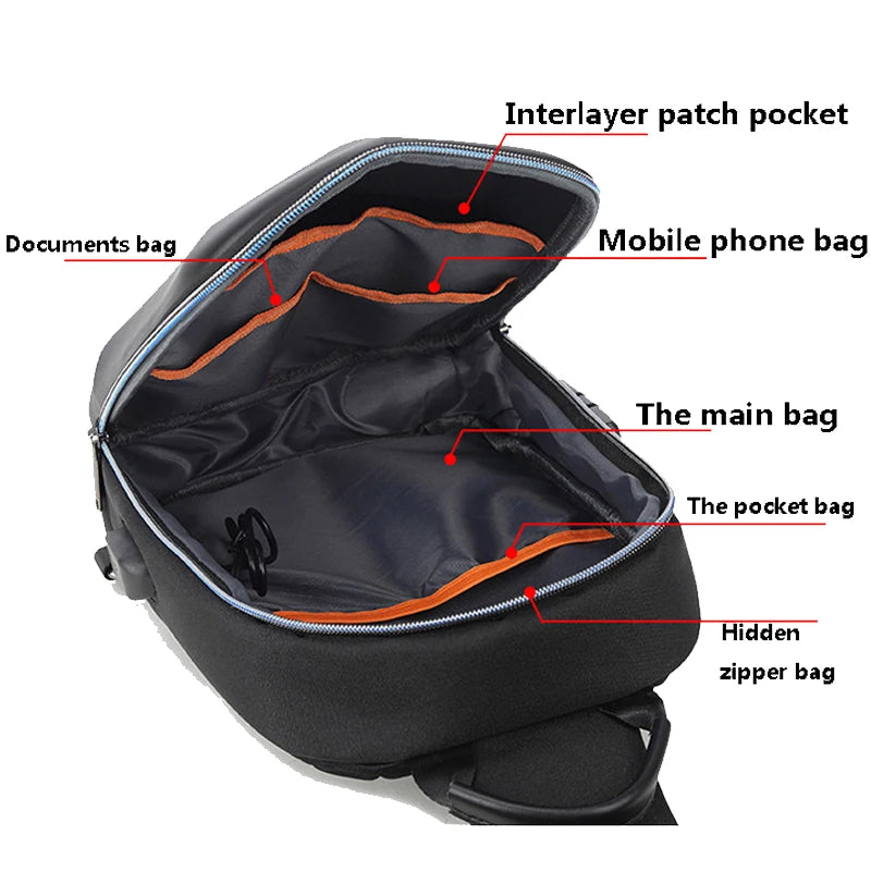 ALIENCROSS® Anti-Theft Chest Bag
