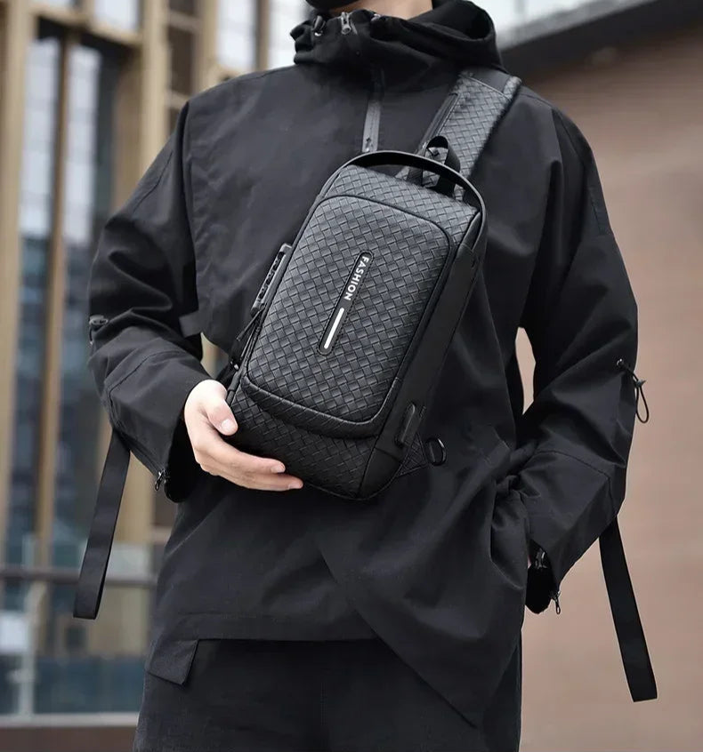 UrbanGuard™ WeaveSafe Sling Bag