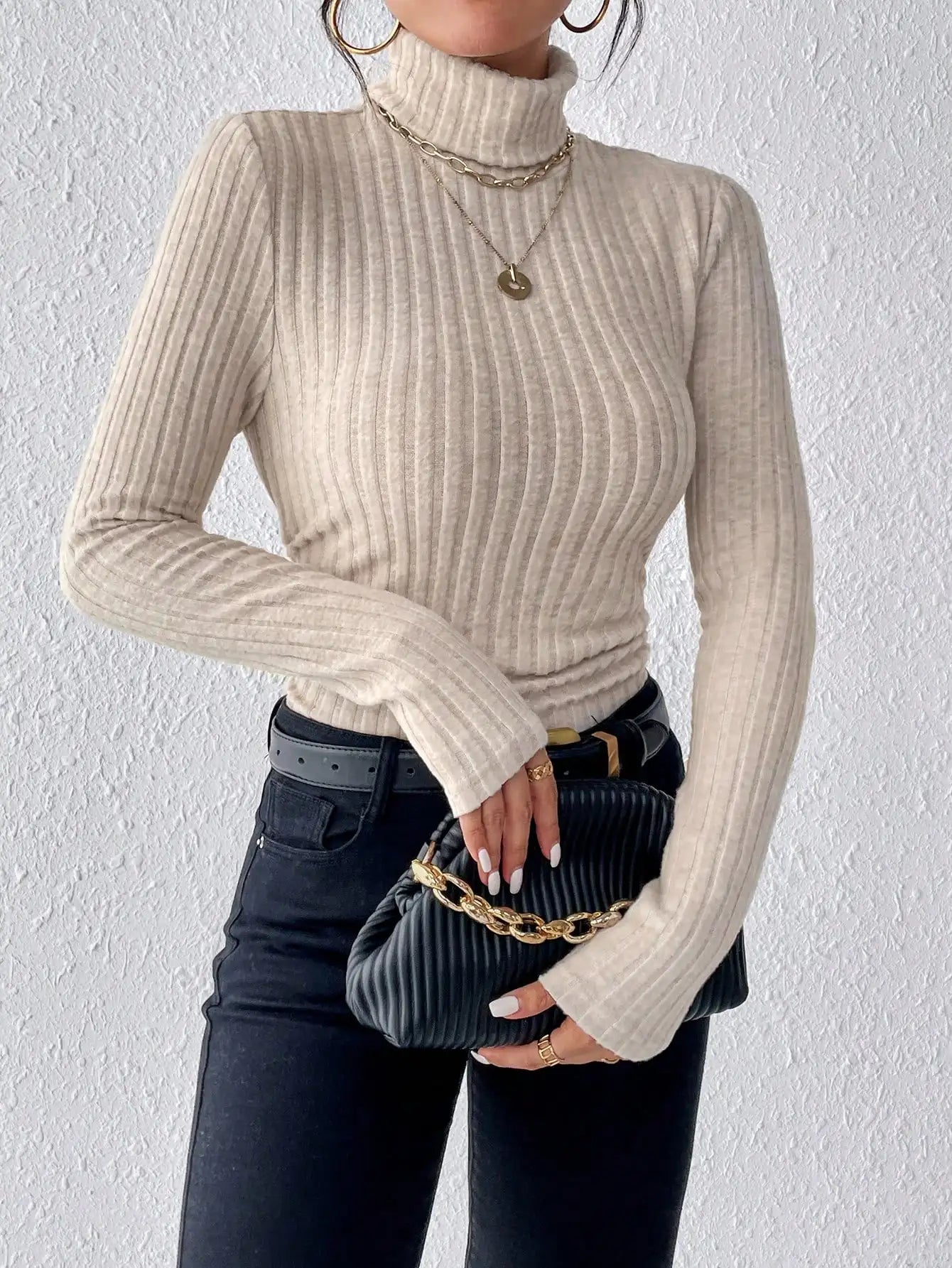 Slim Knit Long Sleeve