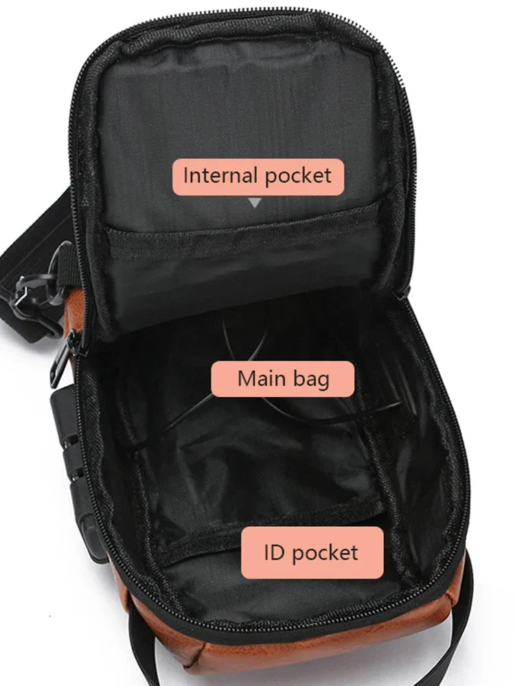 UrbanGuard™ SecureFlex Sling Bag