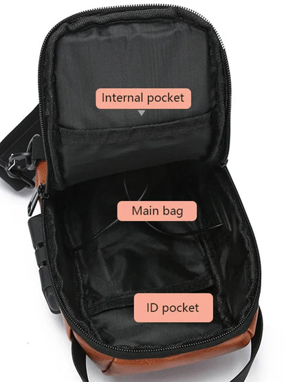 UrbanGuard™ SecureFlex Sling Bag