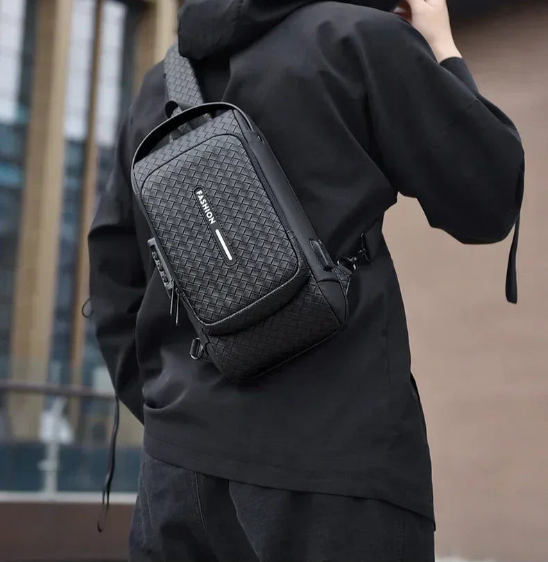 UrbanGuard™ WeaveSafe Sling Bag