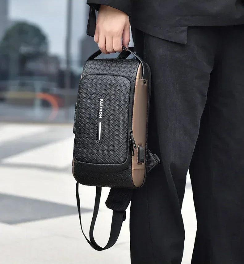 UrbanGuard™ WeaveSafe Sling Bag