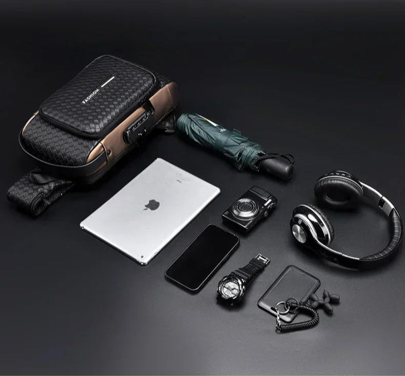 UrbanGuard™ WeaveSafe Sling Bag